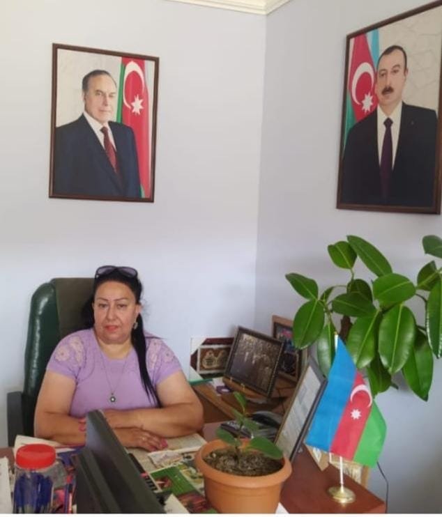 Nümunəvi iş güzar xanım Afət Yusifova